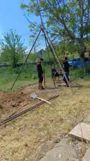 foraje efectuate manual, foraje rapide si sigure